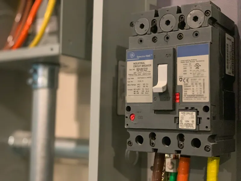 Disjoncteurs d'un tableau électrique